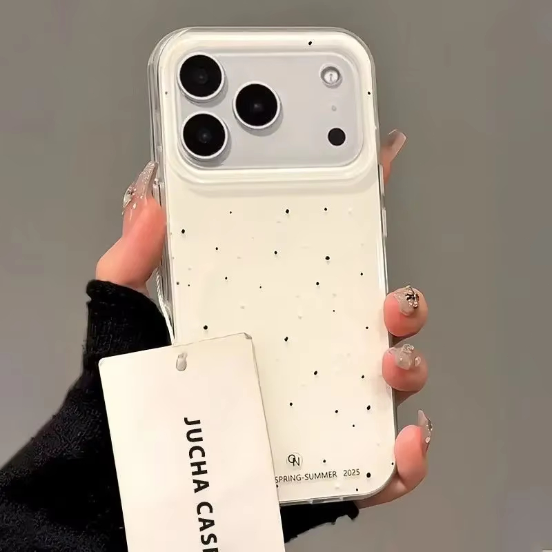 Simple Korean-Style White spla - огляд і ціна Phone Cases Korean