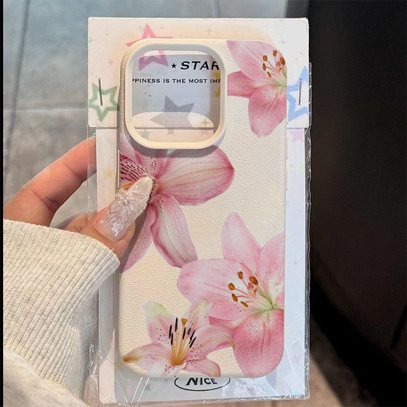 Pink Lily Lychee Texture Phone - огляд і ціна Phone Cases For Samsung