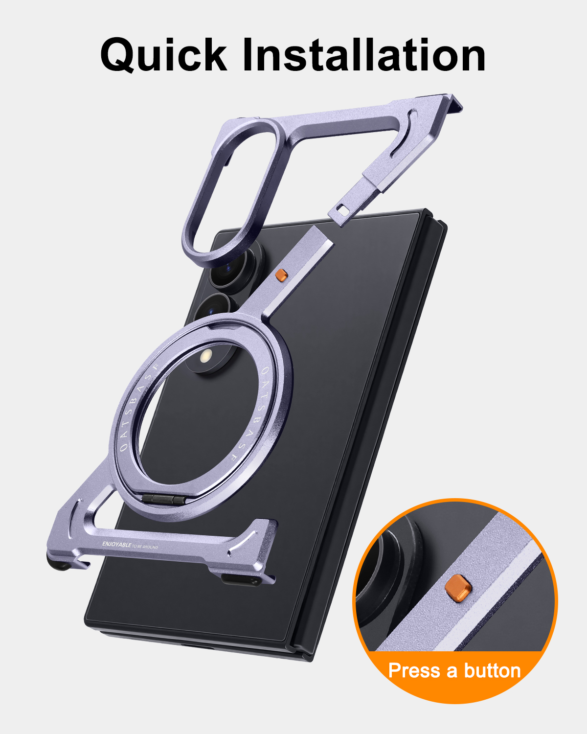 Eary for Samsung Galaxy Z Fold - огляд і ціна Military Grade Case